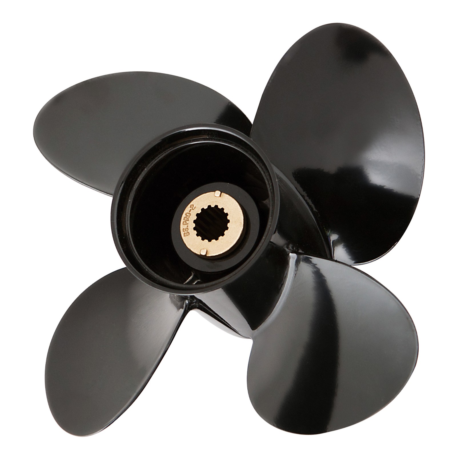 Ozpropeller to suit 4 Blade Yamaha 150 175 200 220 225 250 300hp Propeller Aluminium Prop