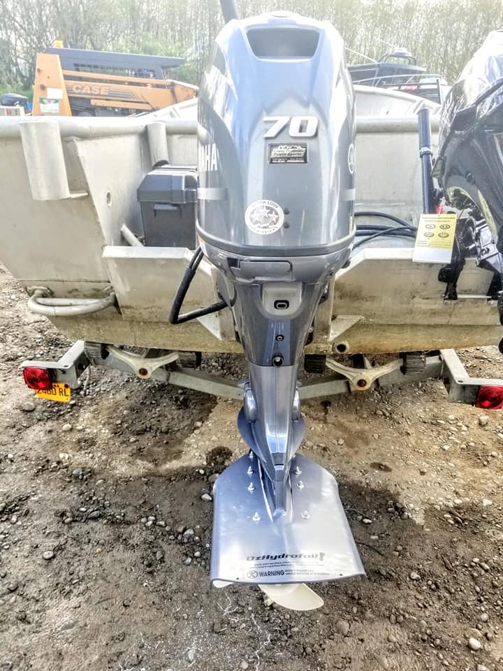 Yamaha T50-T60-70-75-80-85-90-100-115-130HP Aluminium Hydrofoil - OZHYDROFOIL - Image 2
