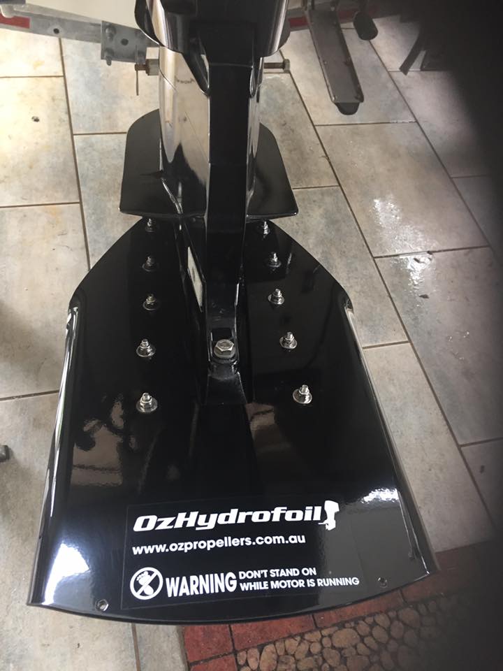 Mercury Mariner Aluminium Outboard Hydrofoil Suits CT40-50-60-70-75-80-90-100-115-125-140HP- OZHYDROFOIL - Image 2