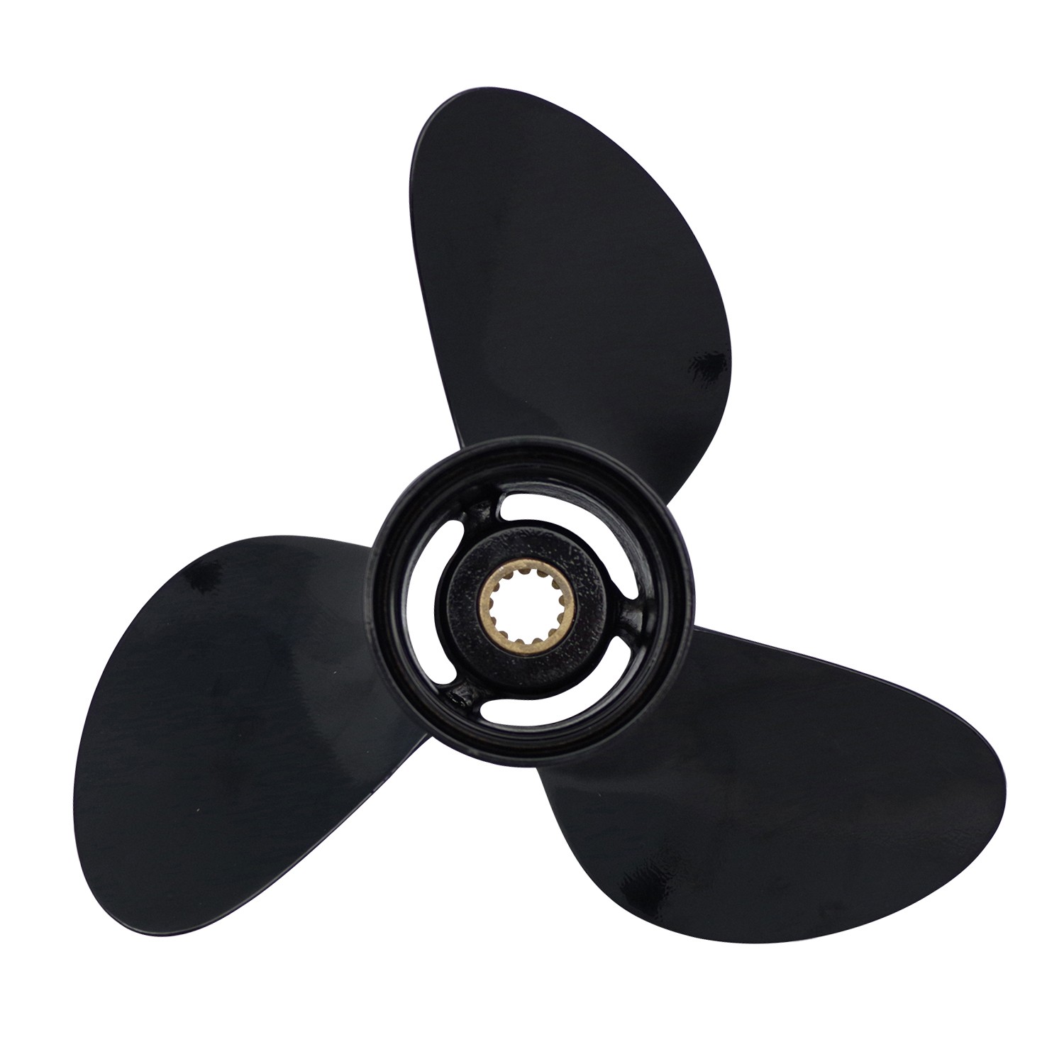 Ozpropeller to suit 40-48-50-60-75hp Johnson Evinrude Propeller Aluminium 3 Blade Prop