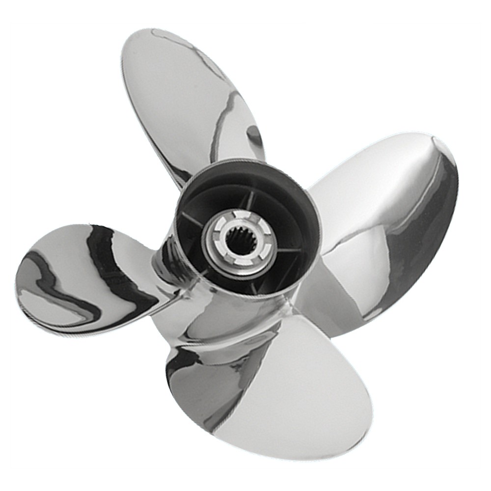 Suzuki 150-175-200-225-250-300hp Stainless PowerTech LFS4 Blade Propeller Prop