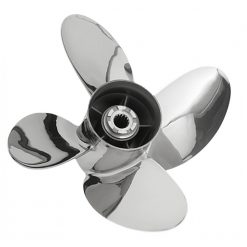 Yamaha 150 175 200 220 225 250 300hp Propeller 4 Blade Stainless PowerTech LFS4