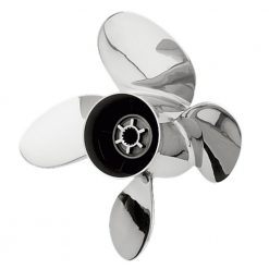 4 Blade Mercruiser Stainless Steel PowerTech PTZ4 Propeller Suits Alpha 1 & Bravo 1