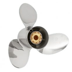Yamaha T50-60-70-75-80-85-90-100-115-130-140hp 3 Blade PowerTech RED3 Stainless