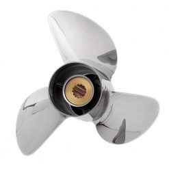 35-40-50-55-60-70hp Tohatsu PowerTech SCB3 Stainless Steel 3 Blade Propeller Prop