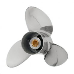 25-30hp Tohatsu Nissan Stainless Steel Propeller PowerTech SRA3 Performance Prop