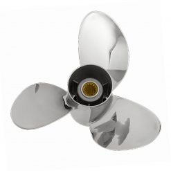 40-48-50-60-75hp Johnson Evinrude PowerTech SRG3 Stainless Steel 3 Blade Propeller