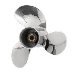 9.9-15hp Johnson Evinrude 3 Blade PowerTech SRT3 Stainless Steel Propeller