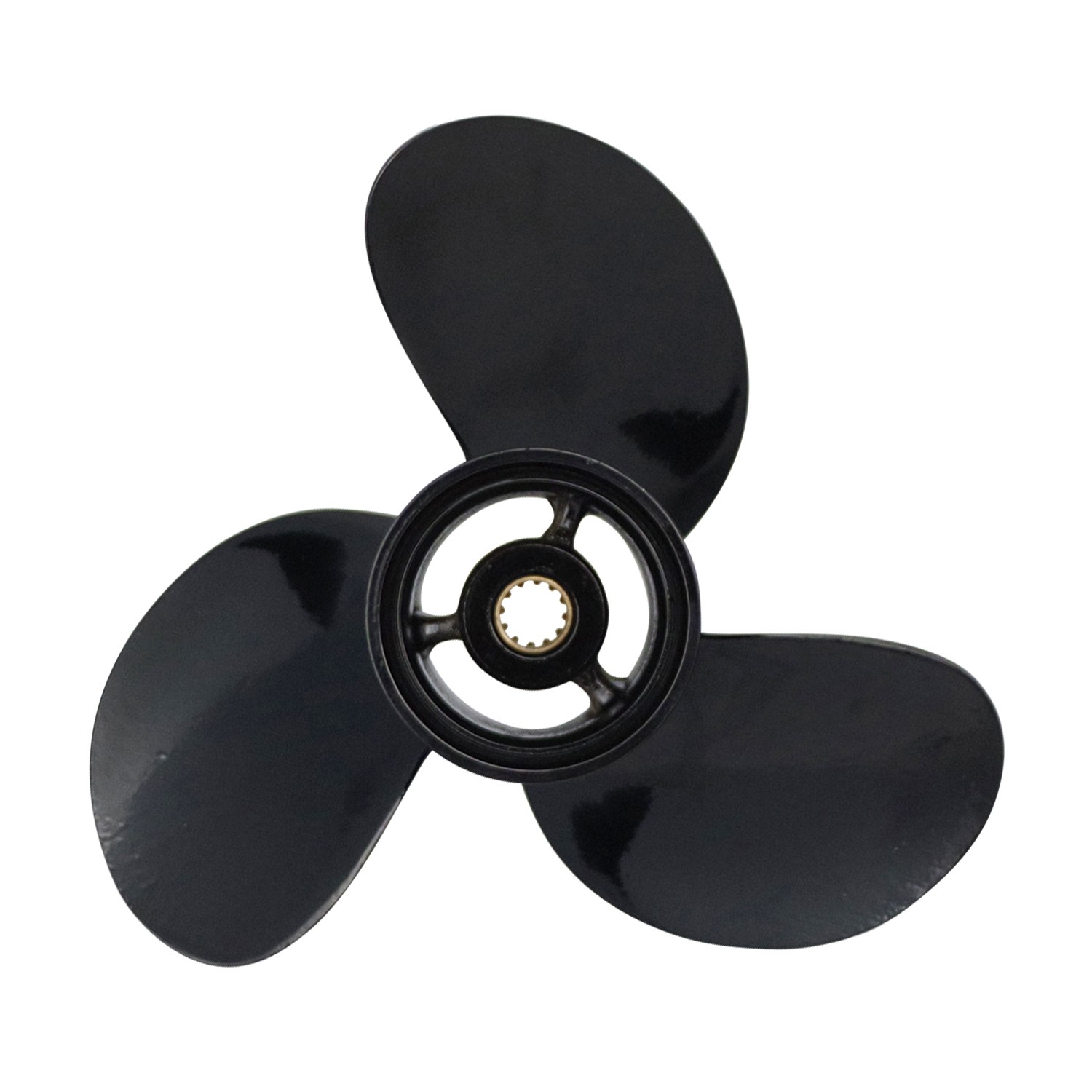 Ozpropeller to suit Mercury Tohatsu Nissan 6-8-9.8-9.9hp 3 Blade Aluminium Propeller Prop