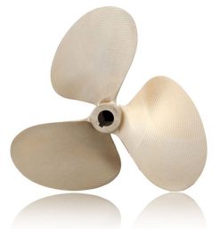 OJ 330-MF Wake Ski Propeller LH “13 x 11.5” SKIPRO 3 Blade .090cup Prop 1 1/8"