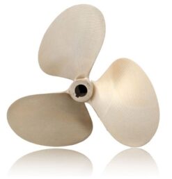 OJ 318-MF Wake Ski Propeller LH "13 x 12.5" SKIPRO 3 Blade .090 Cup Prop 1"