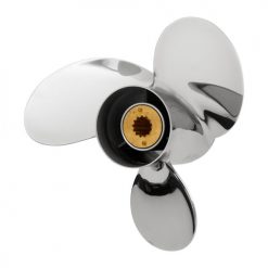 USA Mercury Mariner 25-30-35-40-45-50-60-70hp PowerTech! NREB3 Stainless Steel Propeller 3 Blade