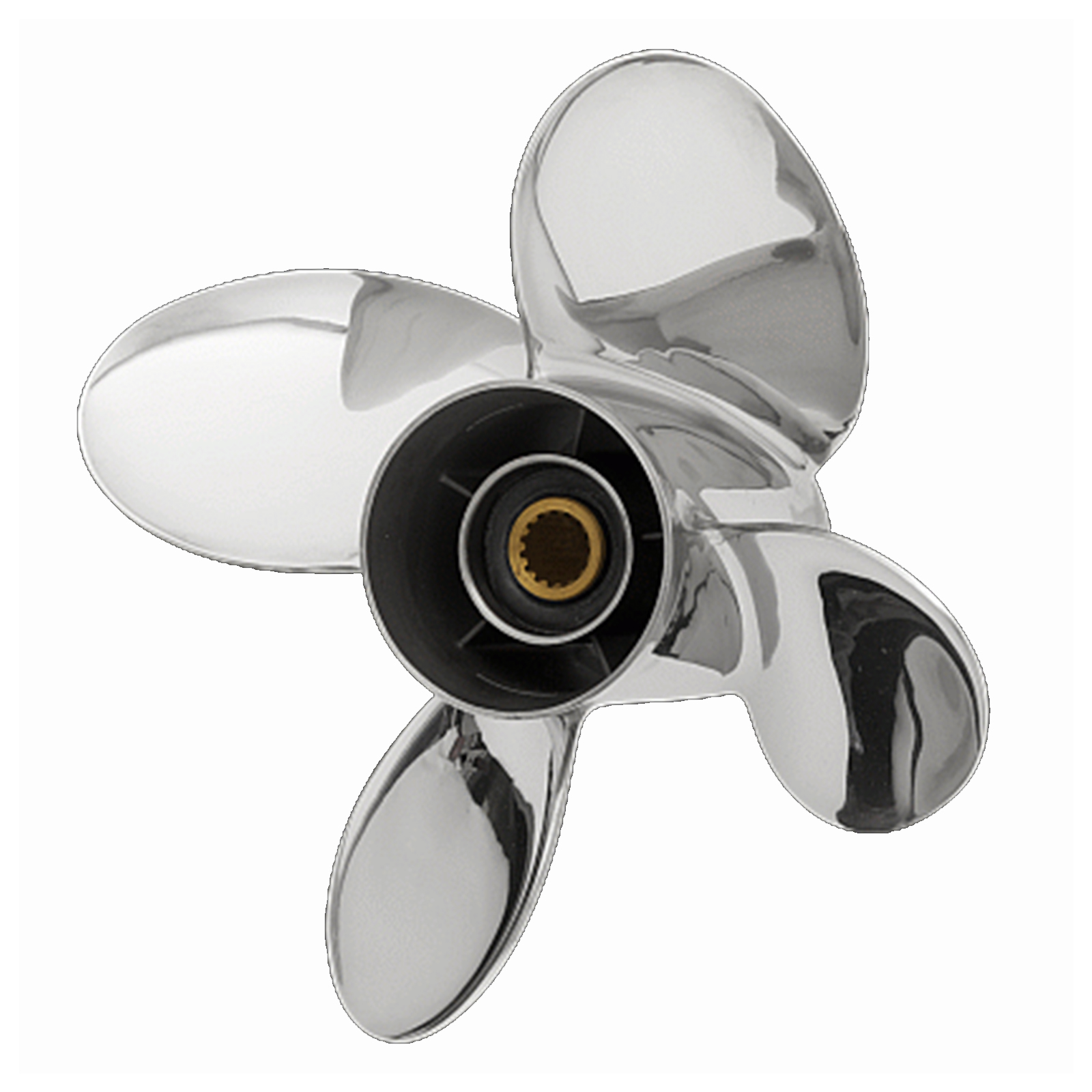 Yamaha T50-60-70-75-80-85-90-100-115-130-140hp PowerTech 4 Blade Stainless Steel Propeller PowerTech! PTR4