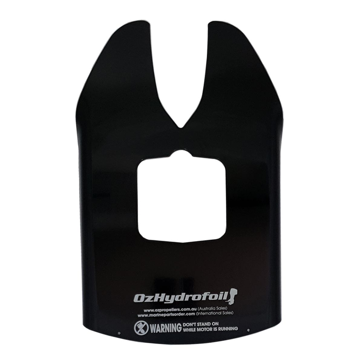 Mercury Mariner 3.4L Late Model V6's SQUARE ANODE Type OZHYDROFOIL - Under Mount Plate SEA PRO, PRO XS, FOUR STROKES