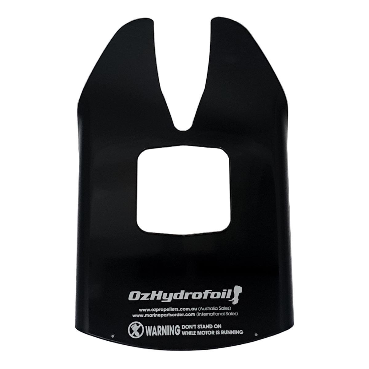 Mercury Mariner 4.6L Late Model V8's SQUARE ANODE Type OZHYDROFOIL - Under Mount Plate SEA PRO, PRO XS, VERADO'S
