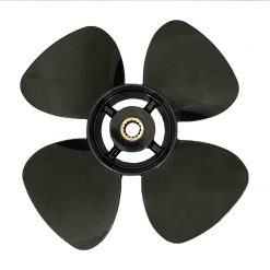 Ozpropeller to suit Tohatsu / Mercury Nissan 9.9-15-18-20hp Propeller 4 Blade Aluminum High Thrust Prop ( Kicker Engine / Heavy Load Propeller)