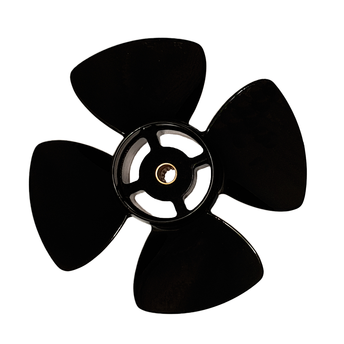 Ozpropeller to suit Tohatsu / Mercury Nissan 6-8-9.8-9.9hp Propeller 4 Blade Aluminum High Thrust Prop ( Kicker Engine / Heavy Load Propeller)