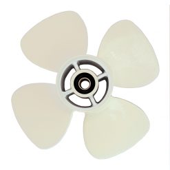 Alternative view of Ozpropeller to suit Honda 8-9.9-15-20hp Propeller 4 Blade Aluminum High Thurst Prop ( Kicker Engine / Heavy Load Propeller)