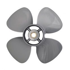 Ozpropeller to suit BF25-30hp Honda 4 Strokes Propeller 4 Blade Aluminum High Thrust Prop ( Kicker Engine / Heavy Load Propeller)