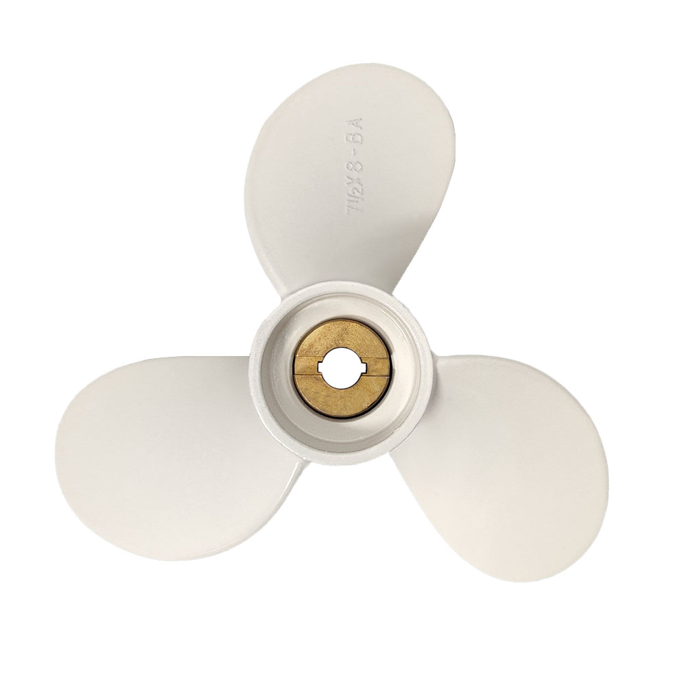 Ozpropeller to suit 2 Stroke 4A & 5C Pre 1992 Yamaha / Mariner Propeller 3 Blade Shear Pin Drive type Aluminium Prop - Image 2