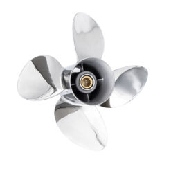 OZPRO-E4 to suit Yamaha 150 175 200 220 225 250 300hp 4 Blade Stainless Steel Propeller High Performance Prop