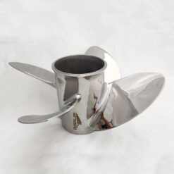 Alternative view of OZPRO-E4 Volvo SX 4 Blade Stainless Steel Propeller High Performance Prop Ozpropeller