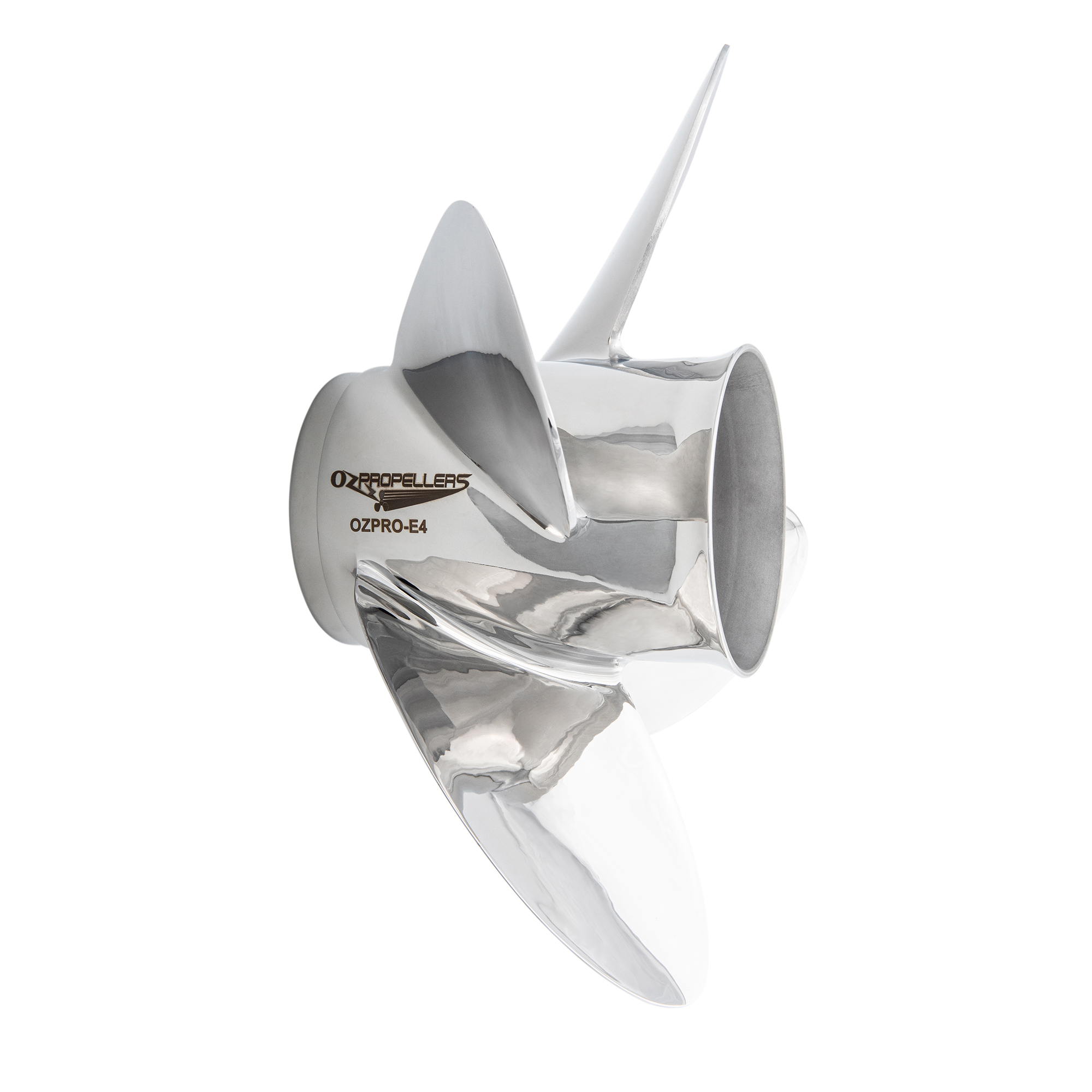 OZPRO-E4 Suits Mercury Mariner 90-115-135-150-175-200-220-225-250-300hp 4 Blade Stainless-Steel High-Performance Propeller Prop - Image 3