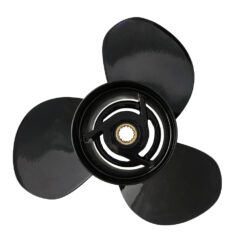 Alternative view of Highthrust propeller to suit Mercury Mariner 40-50-70-75-80-90-100-115-125-140hp Dual Thrust 3 Blade Aluminium Ozpropeller Prop