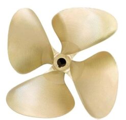 OJ 909-MF Wake Ski Propeller LH "13.9 x 14.25" WAKEPRO V3 4 Blade .110 cup Prop 1-1/8''