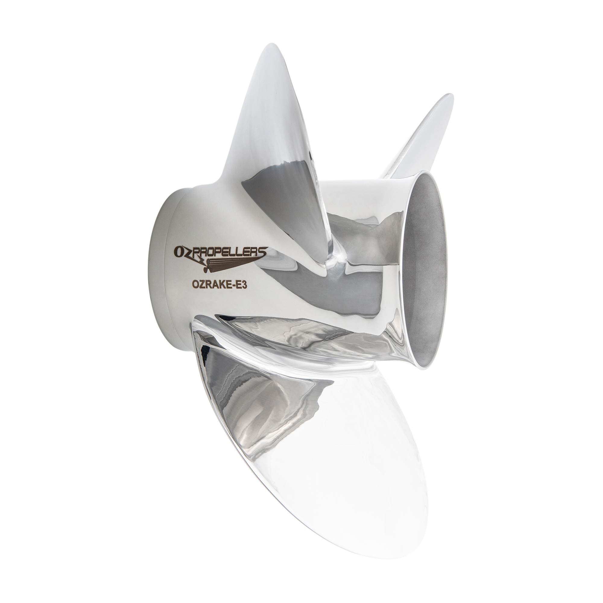 OZRAKE-E3 Suits Mercury Mariner 90-115-135-150-175-200-220-225-250-300hp 3 Blade Stainless-Steel High-Performance Propeller Prop - Image 3