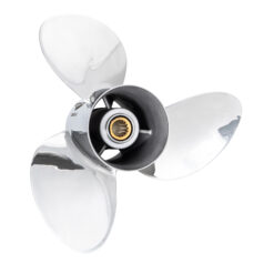 OZRAKE-E3 Suits Mercury Mariner 90-115-135-150-175-200-220-225-250-300hp 3 Blade Stainless-Steel High-Performance Propeller Prop