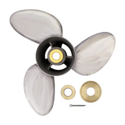 OZRAKE-E3 to suit Tohatsu 4 Stroke BFT 115-150-200-225-250hp 3 Blade Stainless Steel Propeller High Performance Prop