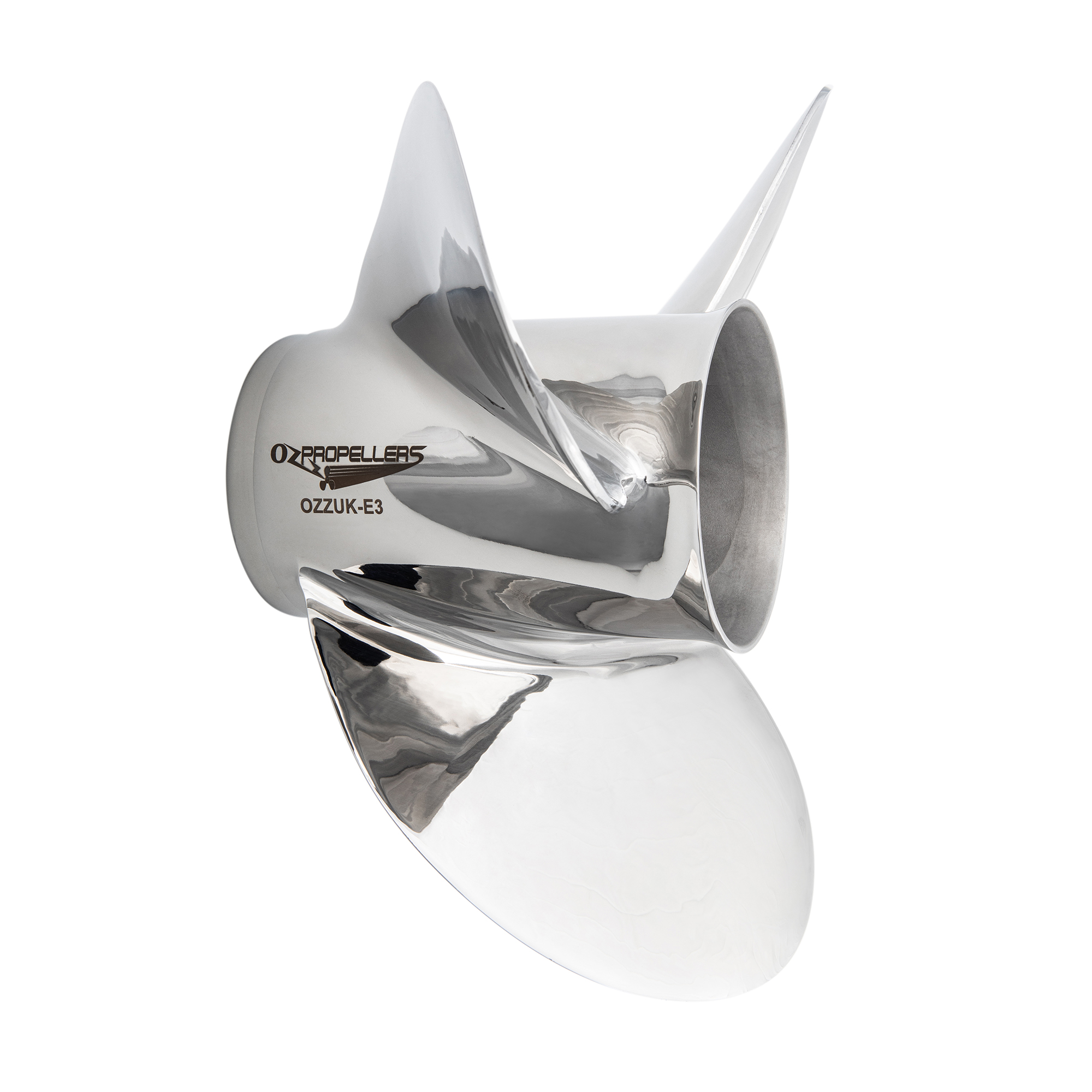OZZUK-E3 Suits Mercury Mariner 90-115-135-150-175-200-220-225-250-300hp 3 Blade Stainless-Steel High-Performance Propeller Prop - Image 4