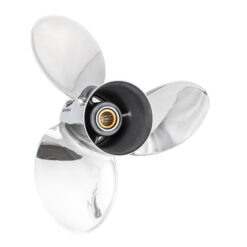 OZOFFSHORE-E3 to suit Evinrude ETEC G2 150-175-200-225-250-300HP 3 Blade Stainless Steel Propeller High Performance Prop