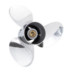 OZALL-E3 Suits Mercury Mariner 90-115-135-150-175-200-220-225-250-300hp 3 Blade Stainless-Steel High-Performance Propeller Prop