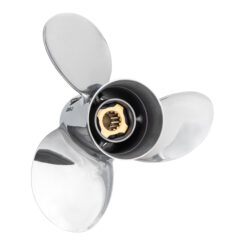 OZMER-C3 Suits USA Mercury Mariner 25-30-35-40-45-50-60-70hp Propeller 3 Blade Stainless Steel prop