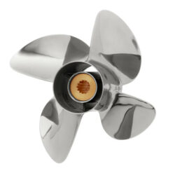 35-40-50-55-60-65hp Suzuki PowerTech SCB4 Stainless Steel Stainless Steel Propeller 4 Blade