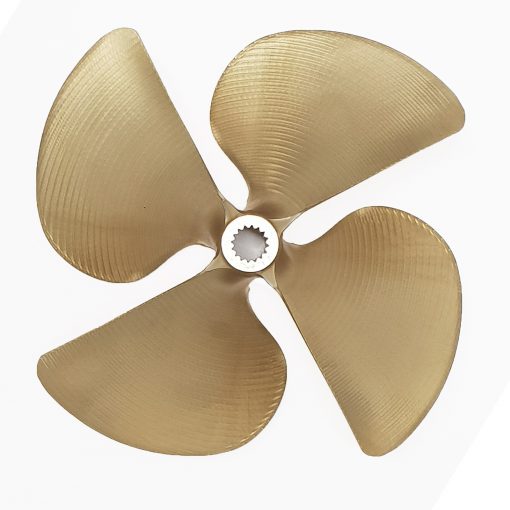 OZ-ABHE4 Ski/Wake Propeller 14.5" x 14.25" (Splined) 4 Blade 0.105" cup LH OZNIBRAL CNC Prop